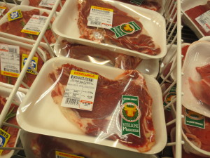 Meat label