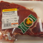 Meat label