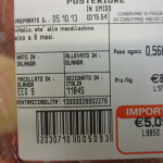 Meat label