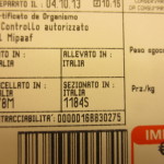 Meat label