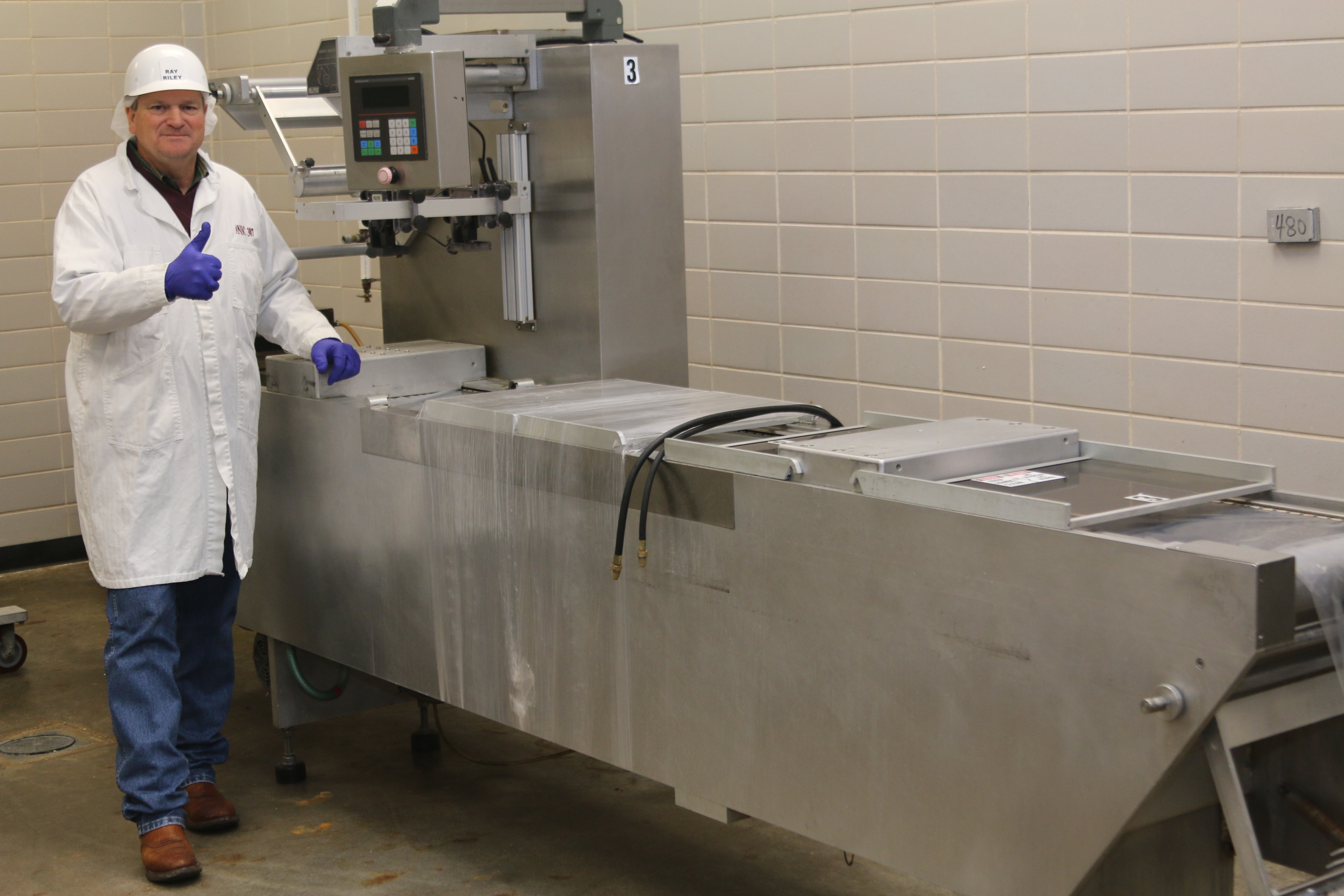 Rollstock packaging machine is the newest addition to the Rosenthal Meat Center