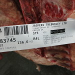 Identification including farm, abattoir, date of birth, grade, breed, sex-class and other traits