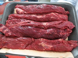 Hanger steaks (hanging tenders)