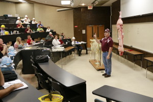 Davey Griffin lecturing