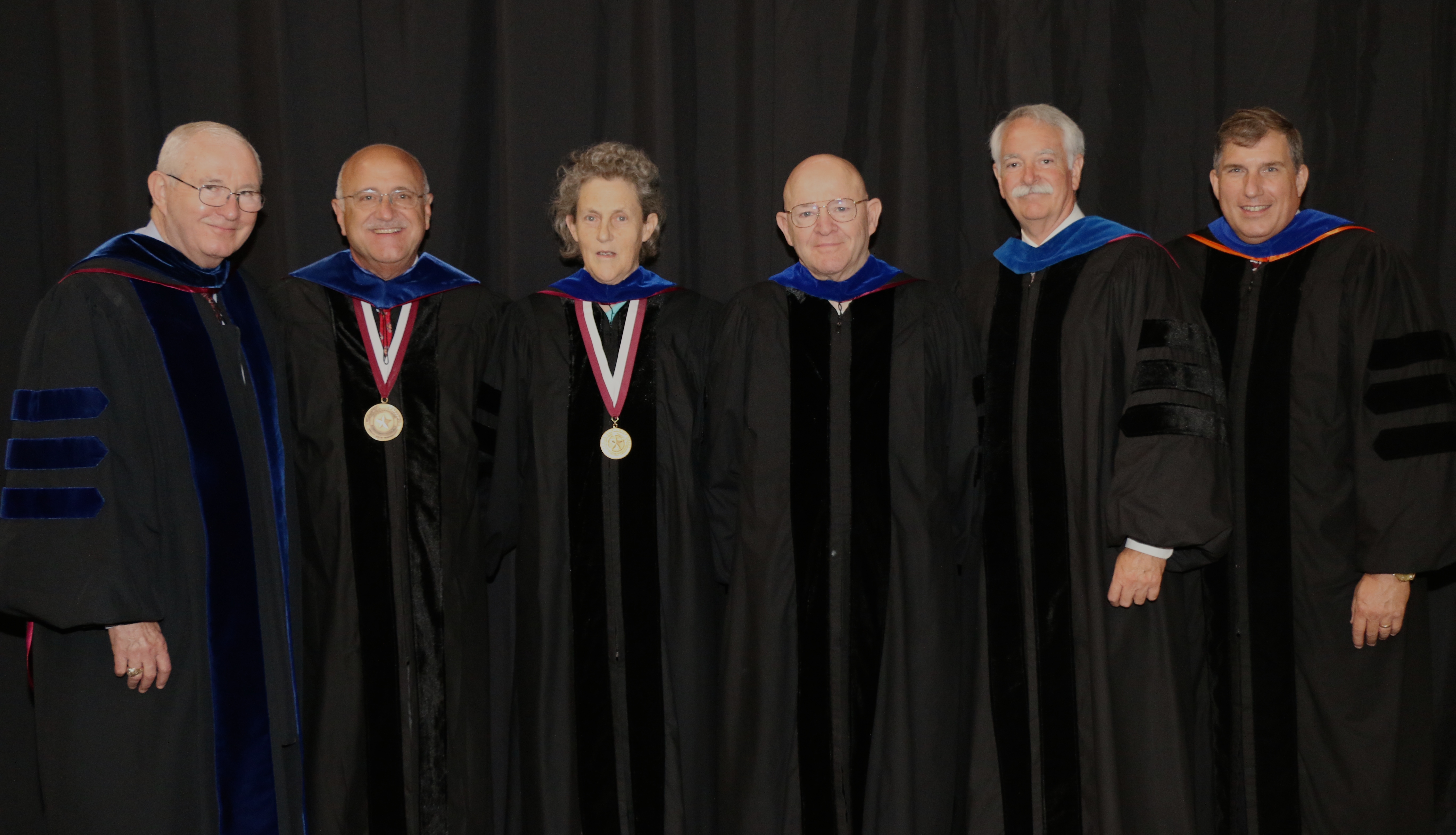 Temple Grandin receives honorary degree from Texas A&M University
