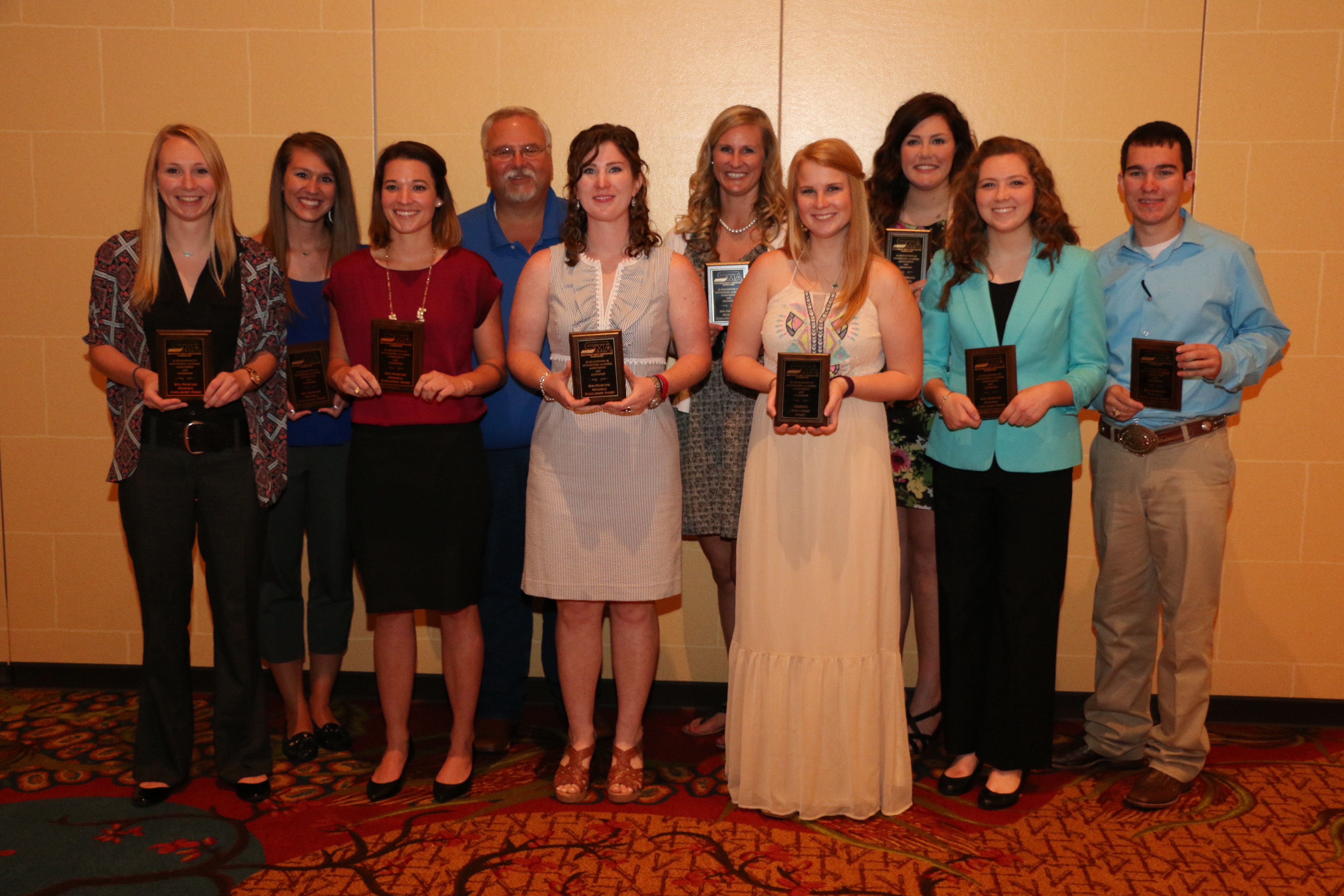 Bob Ondrusek Memorial Scholarship Recipients, 2015-2016