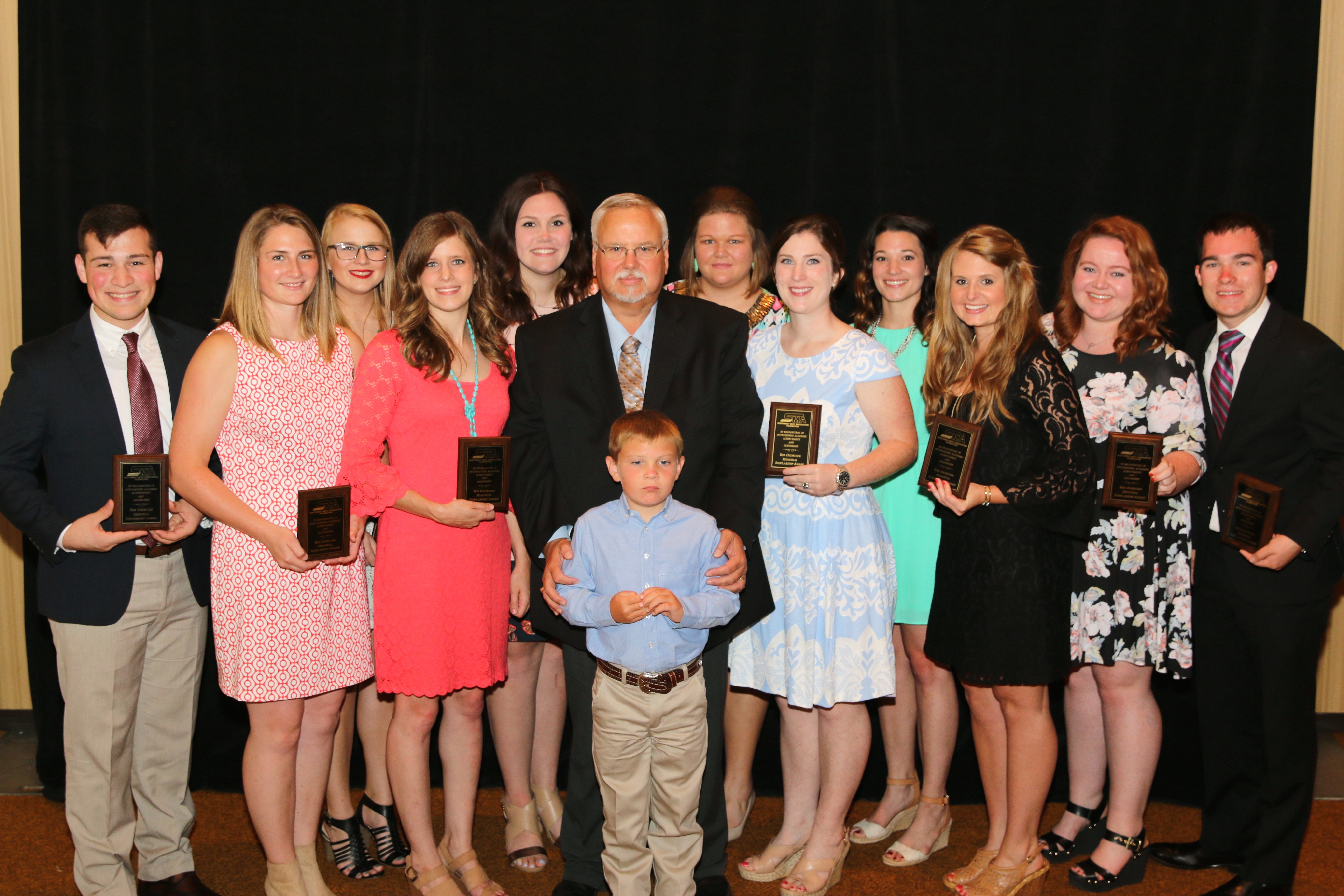 Bob Ondrusek Memorial Scholarship Recipients, 2016-2017