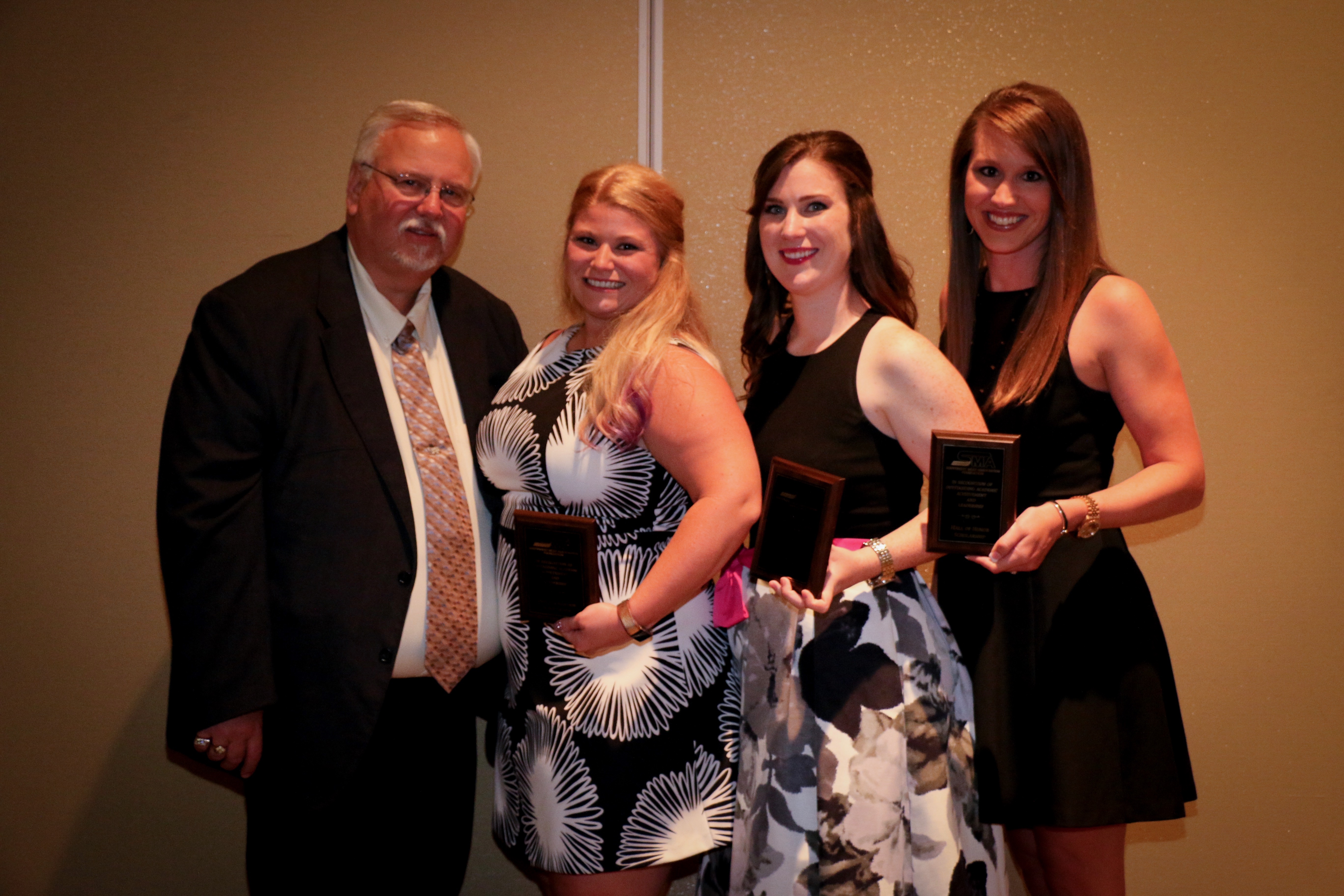 Students receive Bob Ondrusek Memorial, SMA Hall of Honor, and SMA Foundation Scholarships