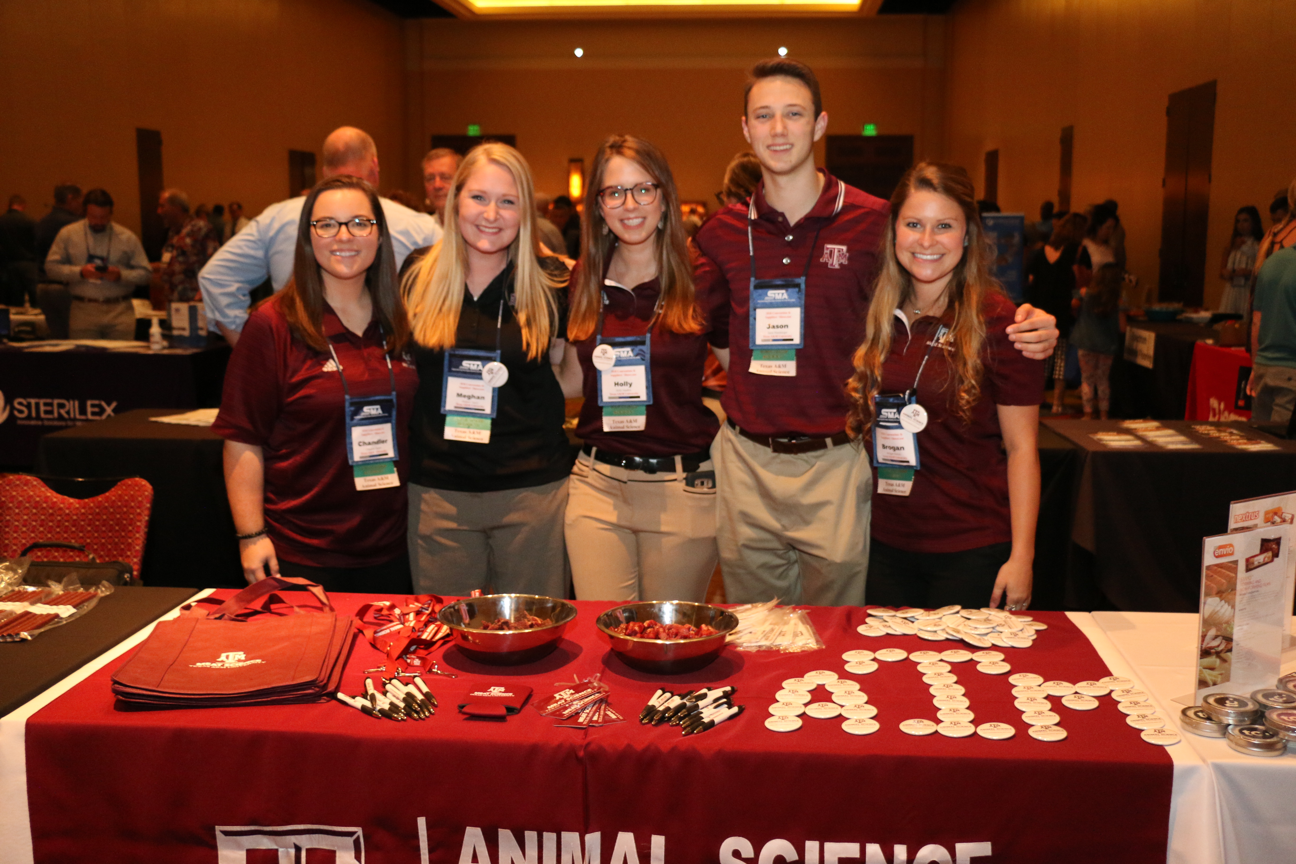 Students participate in Southwest Meat Association Annual Convention and Suppliers Showcase